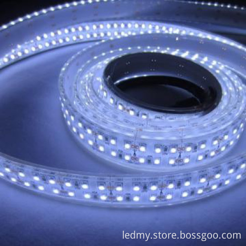 Double Rows LED Flexible Strip 240LEDs/Mtr IP67 SMD3528 DC12/24V